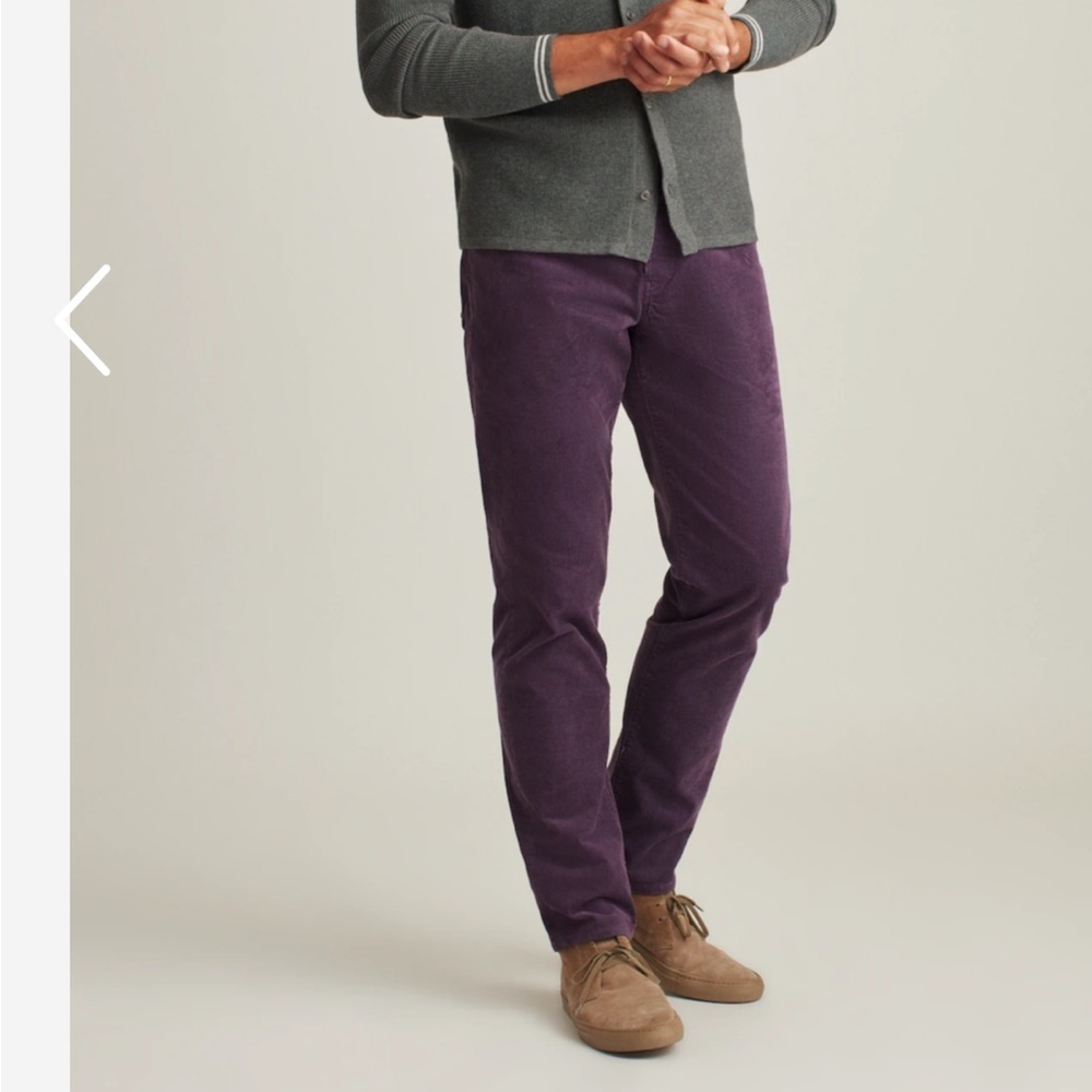 Bonobos purple 5 pocket men’s pants
